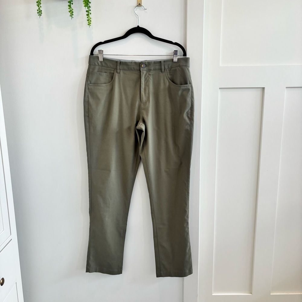 Puma Golf Dark Sage Men's Golf Pant Style#599245-12 Stretch Waistband Size 34/32 - Picture 1 of 9